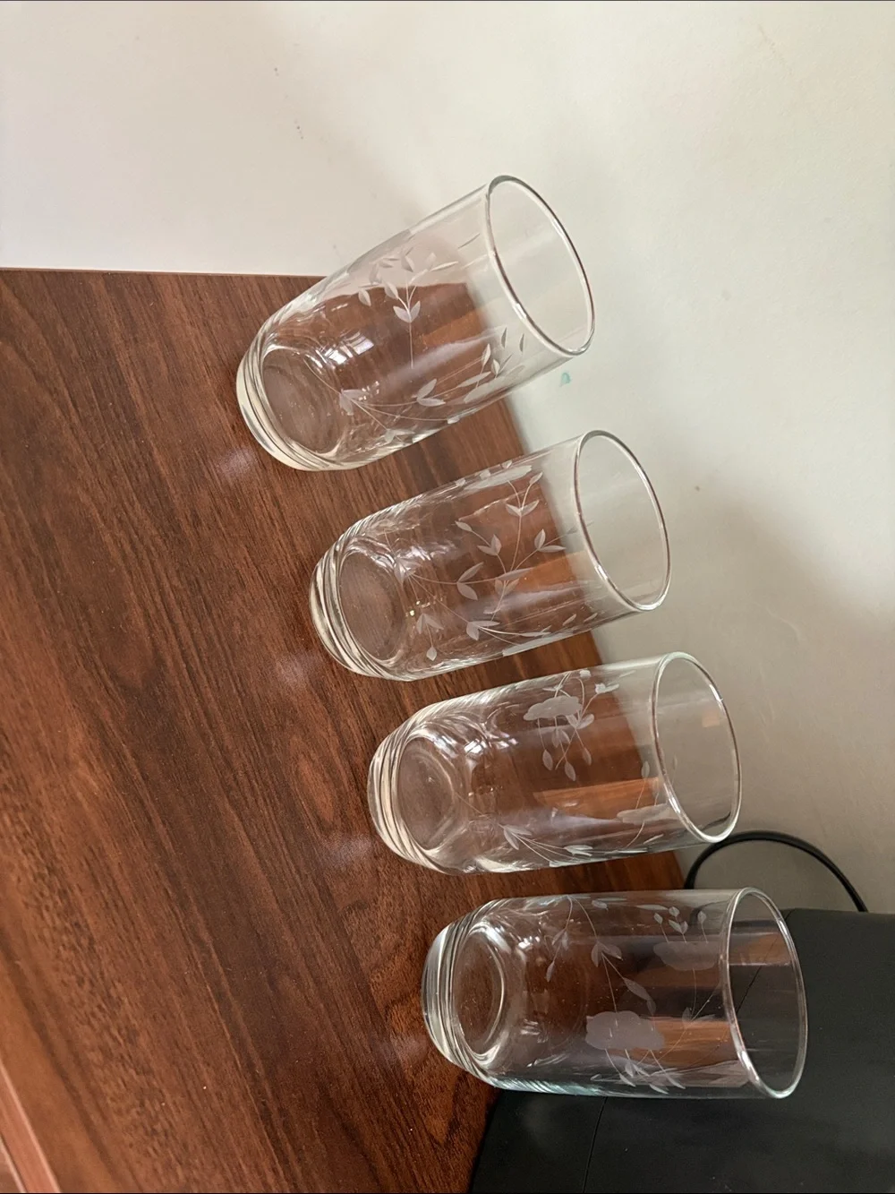 Vintage Princess House HERITAGE BEVERAGE GLASSES 11.5oz 5